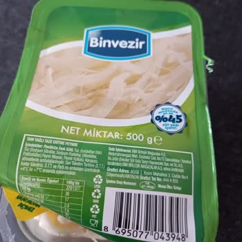 BİM Binvezir Peynirin İçinden Çıkan