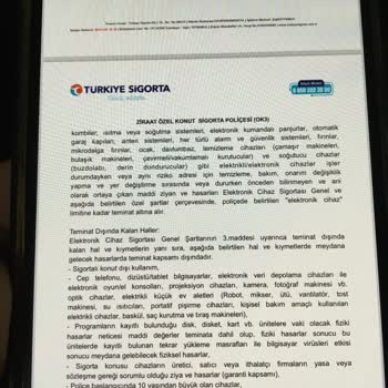 Türkiye Sigorta Birliği (TSB) Türkiye Konut Sigortası.