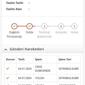 Aras Kargo Sorumsuz Kargo Şirketi Siparişimi Dağıtıma Çıkarmadı