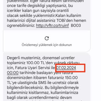 Vodafone'da 12 Aylık Taahhüt İsterlerse 11 Ay Olabiliyor...