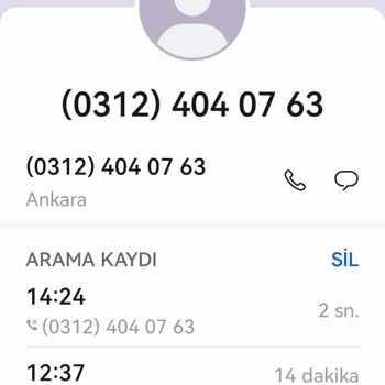 0312 404 07 63 Türk Telekom İnternetimin Taahhüt Süresi Bittiğini Beyan Ederek