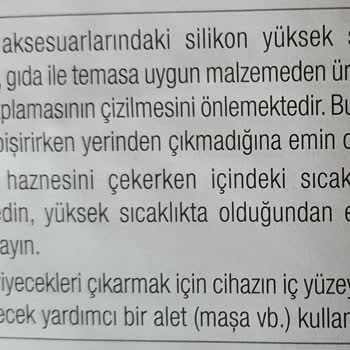 Grundig Pişirme Aksesuarlarının Silikonları