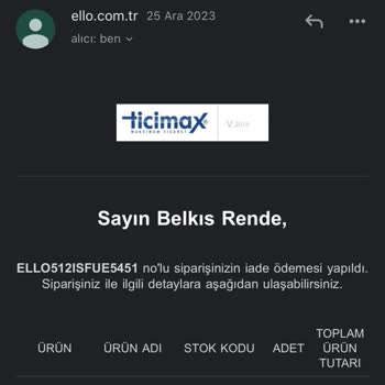 Ello.com Yapılmayan Ücret İadesi