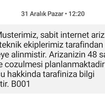 Türk Telekom Ev İnternet Bağlantısındaki Kesinti Ve Müşteri Hizmetleri Şikayeti