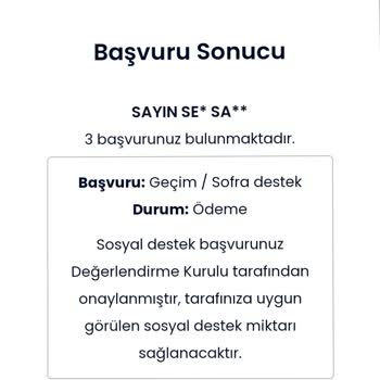 İBB - İstanbul Büyükşehir Belediyesi Nakdi Yardım Başvurum Süreci Çözülsün Lütfen