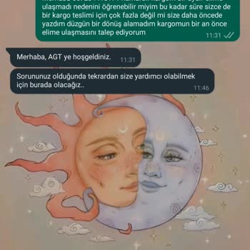 AGT Kurye (aynigunteslim.com) 27 Kasım 2023 Tarihinden Beri Kargom Elime Ulaşmadı