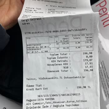 Penti Çorap Kalitesizliği 1 Saatlik