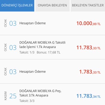 Denizbank Bilgim Dışında Taksitlerimi İptal Etti