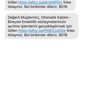 Allianz Hayat ve Emeklilik Bireysel Emeklilik İptali