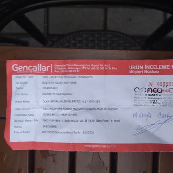 Skechers Mağaza Hizmet Kalitesi Hayal Kırıklığı Yarattı