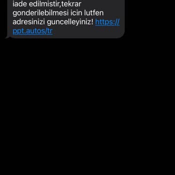 Sahte mesajlar geliyor