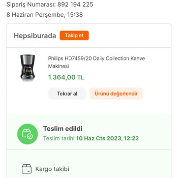 Philips Filtre Kahve Makinesi Kahvenin Tadı Çok Kötü Oluyor!