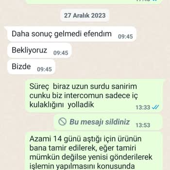 Trendyol Satıcısı Ghosting Yapıyor