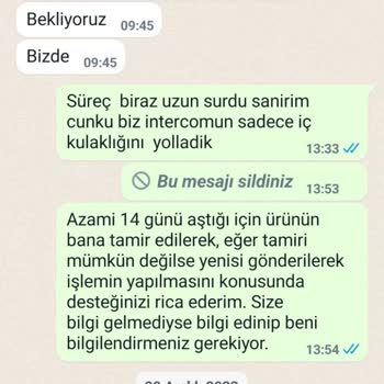 Trendyol Satıcısı Ghosting Yapıyor