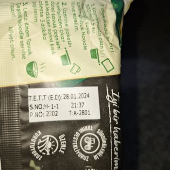 Knorr Noddle Plastik Kokuyor