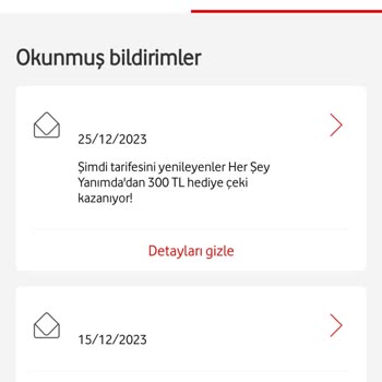 Vodafone Her Şey Yanımda Vodafone Tarife Geçiş Ve Hediye Çeki Sorunu