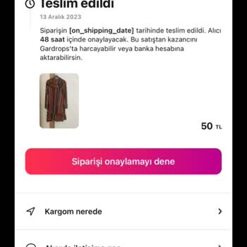 Sürat Kargo'nun Teslim Edemediği Kargosu