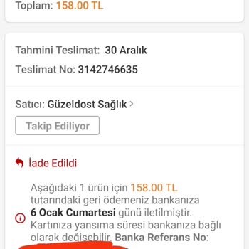 Trendyol Kargoda Kaybolan Ürün