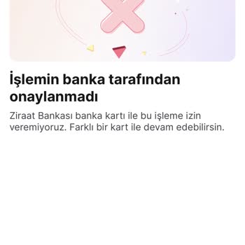 Ziraat Bankası Bankkart Genç İle Hepsiburada Dan Alışveriş Yapamıyorum