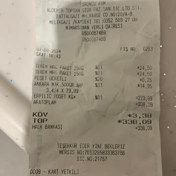 Turuncu Marketler Zinciri Reyon Ve Kasa Fiyat Farkı