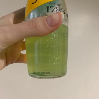 Schweppes Bitter Lemon İçeceğinin İçinde Yeşil Katı Parçacıklar Var