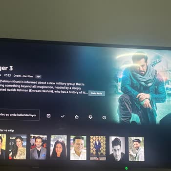 Prime Video (Amazon) Amazon Prime'da Tiger3 Filmi Erişim Problemi