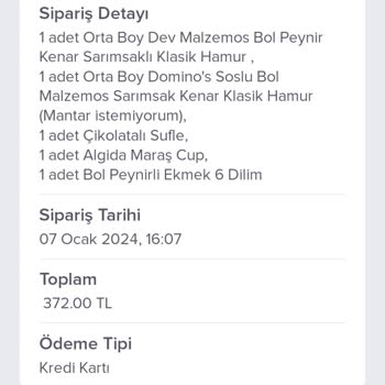 Domino's Pizza 2 Saatte Pizza Gelmez Mi?