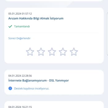 TurkNet Arıza Ve Yönlendirilemeyen Servis...
