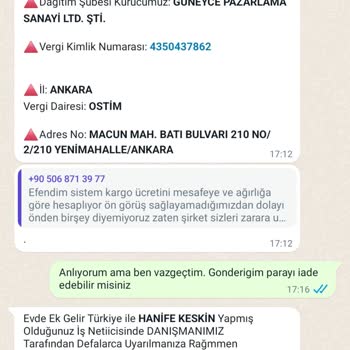 Evde Ekişi Paketleme Paketleme İşi Mağduriyeti