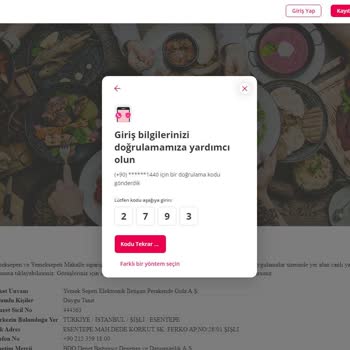 Yemeksepeti Pişmanlıktır! Giriş Hatası ve Hizmet Sorunu