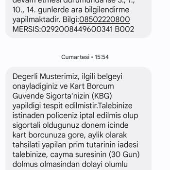 Denizbank Kart Borcunuz Güvende Sigortası