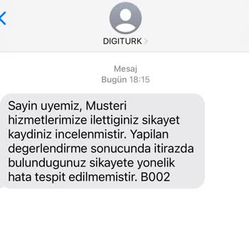 Digiturk Hediye Kanal Yalanı
