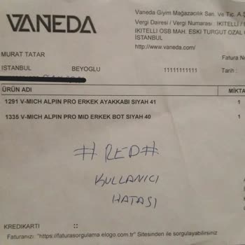 Vaneda 1 Ayda Ayakkabı Mahvoldu