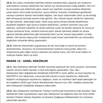 EasyCep İlgisizliği Ve Verilen Sözlerin Tutulmaması