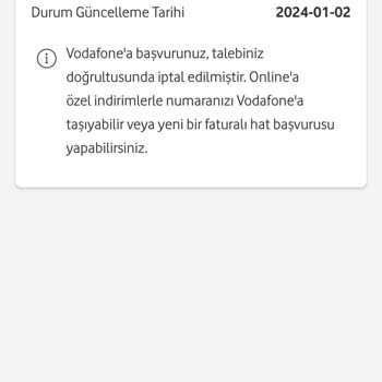 Hat Aktivasyon Olmuyor Vodafone