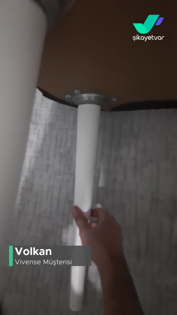 Vivense&nbsp; Vina Açılır Mutfak Masası Takımı Kalitesizliği! videonun kapak resmi