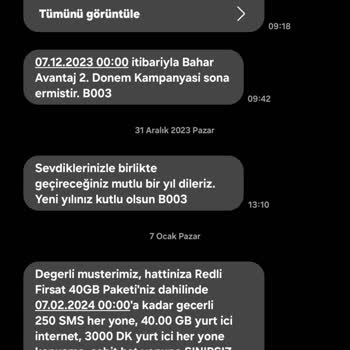Vodafone Müşteri Hizmetleri Problem İ