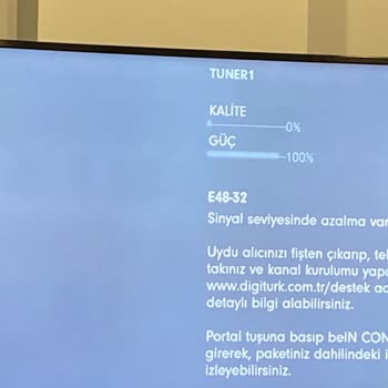 Digiturk Servisi ve Çözülmeyen Yağmurda Çekmeme Sorunu