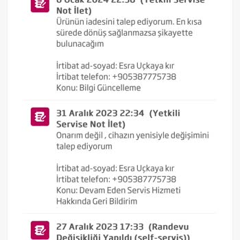 Beko Servisinin Geri Dönüş Yapmaması