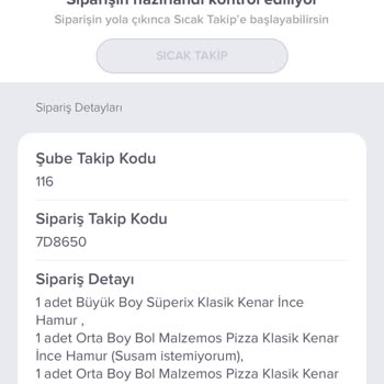 Domino's Pizza 1 Saat Önce Pişen Pizza 1 Saat Sonra Kuryeye Veriliyor
