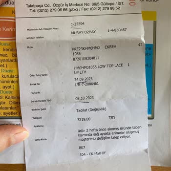 Brandy's Calvin Klein Çürük Tabanlı Ayakkabı Satıp Kabul Etmiyor