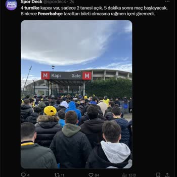 Passolig Maçı Stadın Dışında Telefondan İzledik! Passo!