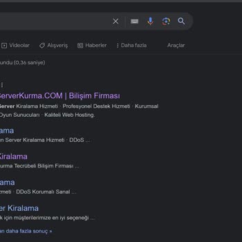 Serverkurma.com'la İlgili Hiçbir Yere Ve Hiçbir Kimseye Ulaşılamıyor.