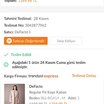 De Facto Bej Kaban Tüylenme Yaptı