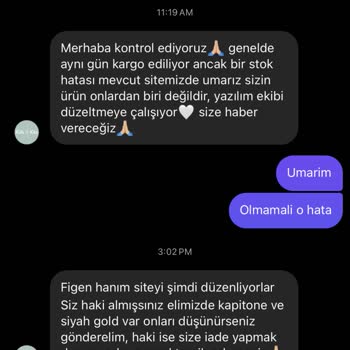 Kids & Kits Store Kids And Kits Store - Stok Hatası Yalanı