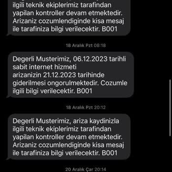 Türk Telekom Sabit İnternet Bağlantı Sorunları Ve Müşteri Mağduriyeti