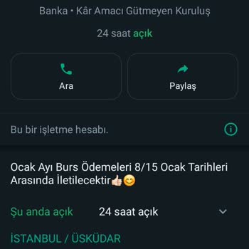 Sanat Vakfı (Burs Başvurusu) Sanat Vakfı/ Üniversite Vakfı Burs Hakkında SMS