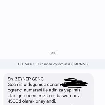 Sanat Vakfı (Burs Başvurusu) Sanat Vakfı/ Üniversite Vakfı Burs Hakkında SMS