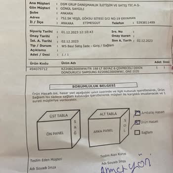 Trendyol Kargo Hasarlı Ürünümün İadesini Sonuçlandıramıyor