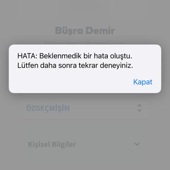 İBB İş İlanlarına Başvuramama